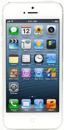 Смартфон Apple iPhone 5 32Gb White & Silver - Ливны