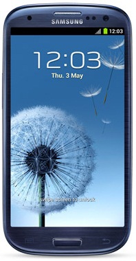 Смартфон Samsung Galaxy S3 GT-I9300 16Gb Pebble blue - Ливны